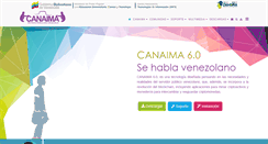 Desktop Screenshot of canaima.softwarelibre.gob.ve